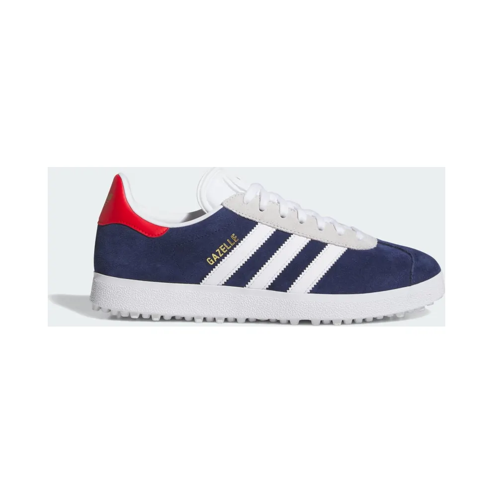 Adidas Gazelle Spikeless Dark Blue / Cloud White / Pure Ruby (KJ5427)