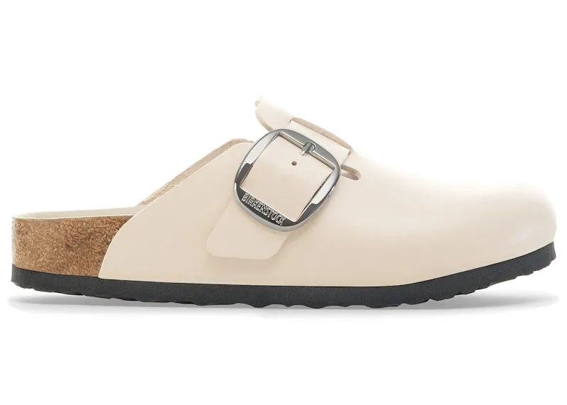 Birkenstock Boston Big Buckle Leather Oyster Dressy Leather (1030900)