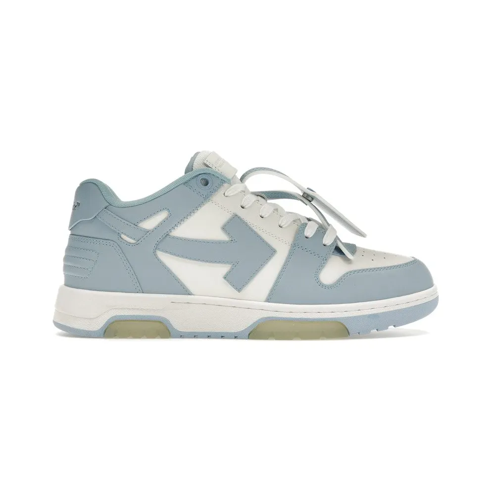 Off-White Out Of Office Calf Leather White Baby Blue (OMIA189C99-LEA007-0140)