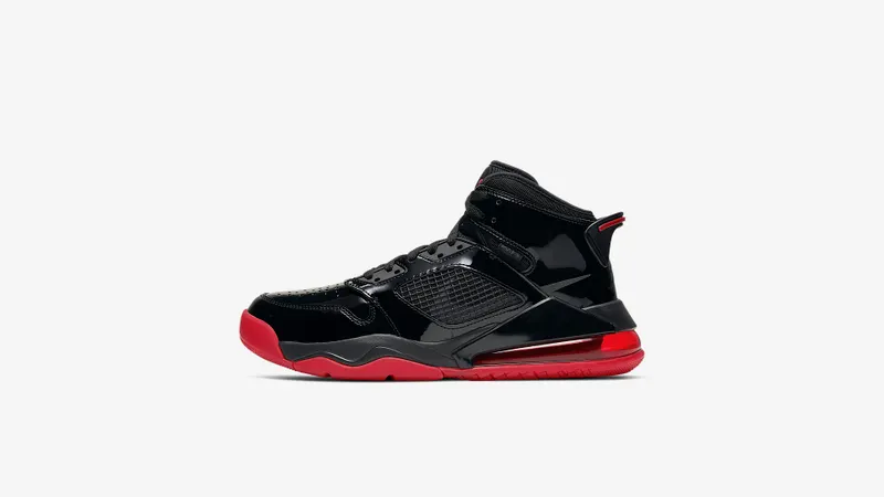 Jordan  Mars 270 Patent Bred Black/Gym Red-Metallic Silver (CD7070-006)