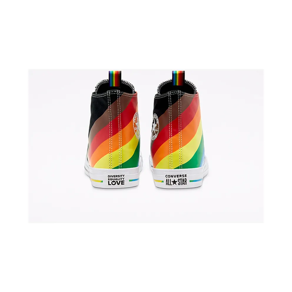 Converse Chuck Taylor All-Star Hi Pride Black (2020) Black/University Red (167759C)