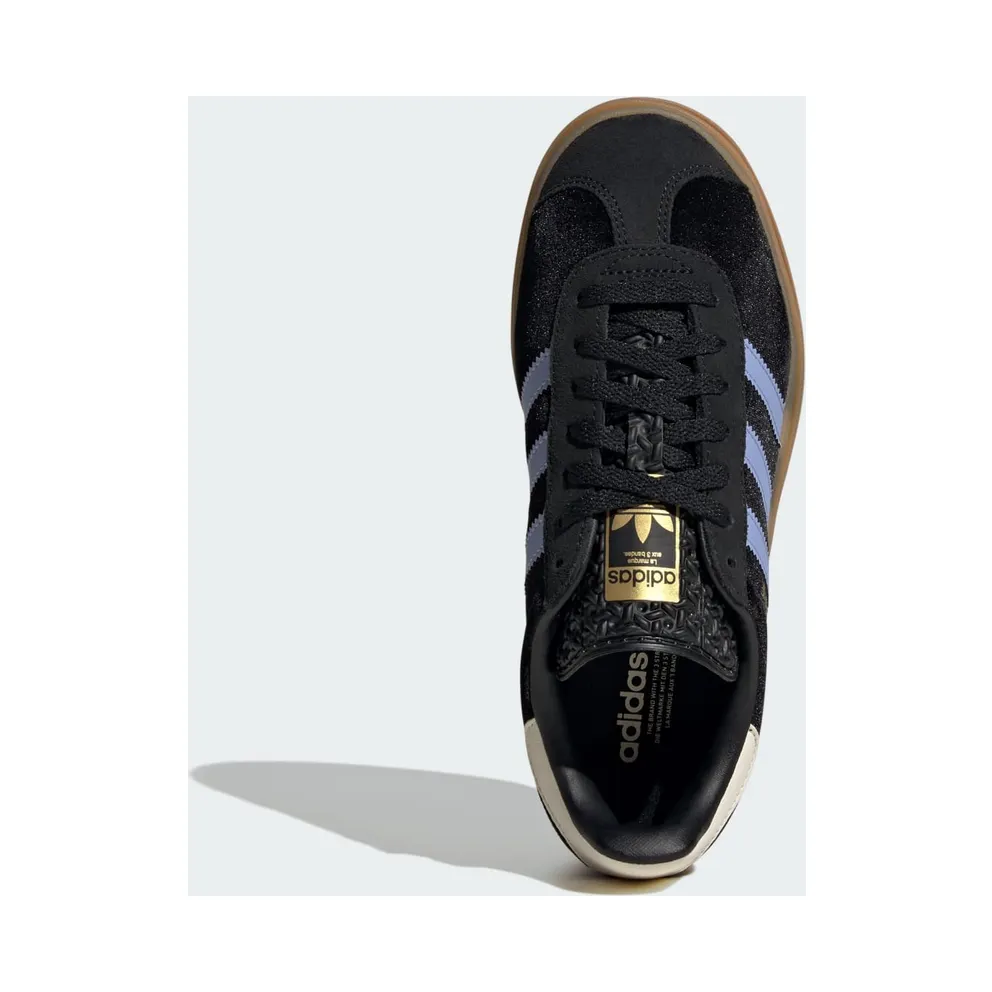Adidas Gazelle Bold Kids Core Black / Blue Spark / Wonder White (JR5965)