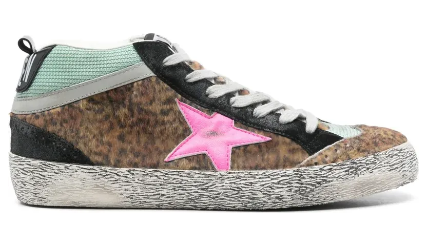 Golden Goose Mid Star Double-Quarter sneakers – Bruin (GMF00123F003127)