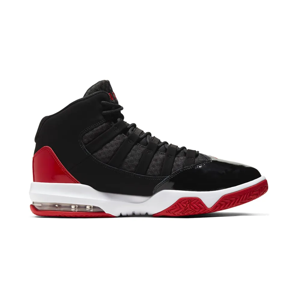 Jordan Max Aura Black Black/Gym Red/White (AQ9084-006)