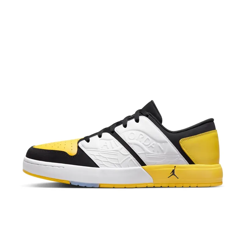 Jordan Nu Retro 1 Low Black Tour Yellow White (DV5141-017)