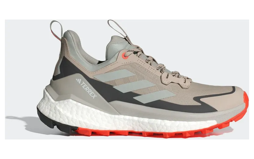 adidas Terrex Free Hiker 2.0 Low Wonder Beige Core Black Semi Impact Orange (IE5121)