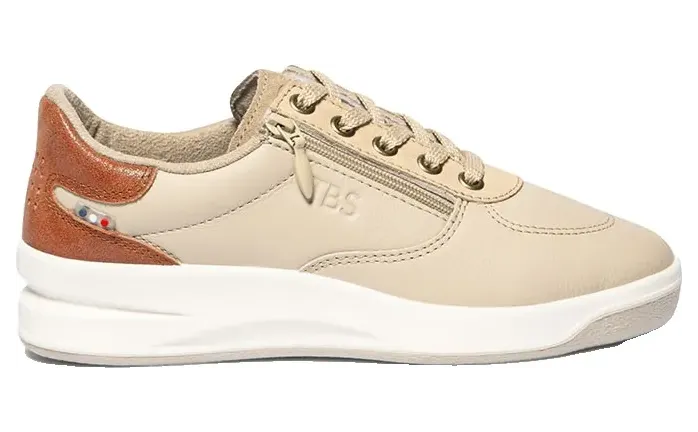 TBS sneaker beige/roest (BRAZIP2-E7K83)