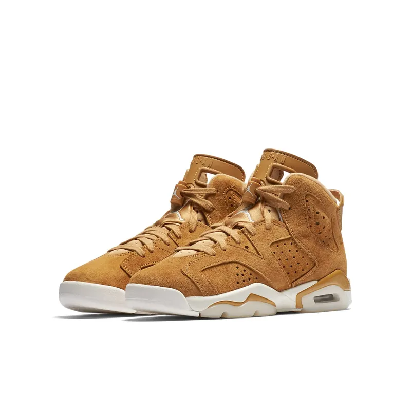 Jordan 6 Retro Wheat (GS) Golden Harvest/Golden Harvest-Sail (384665-705)