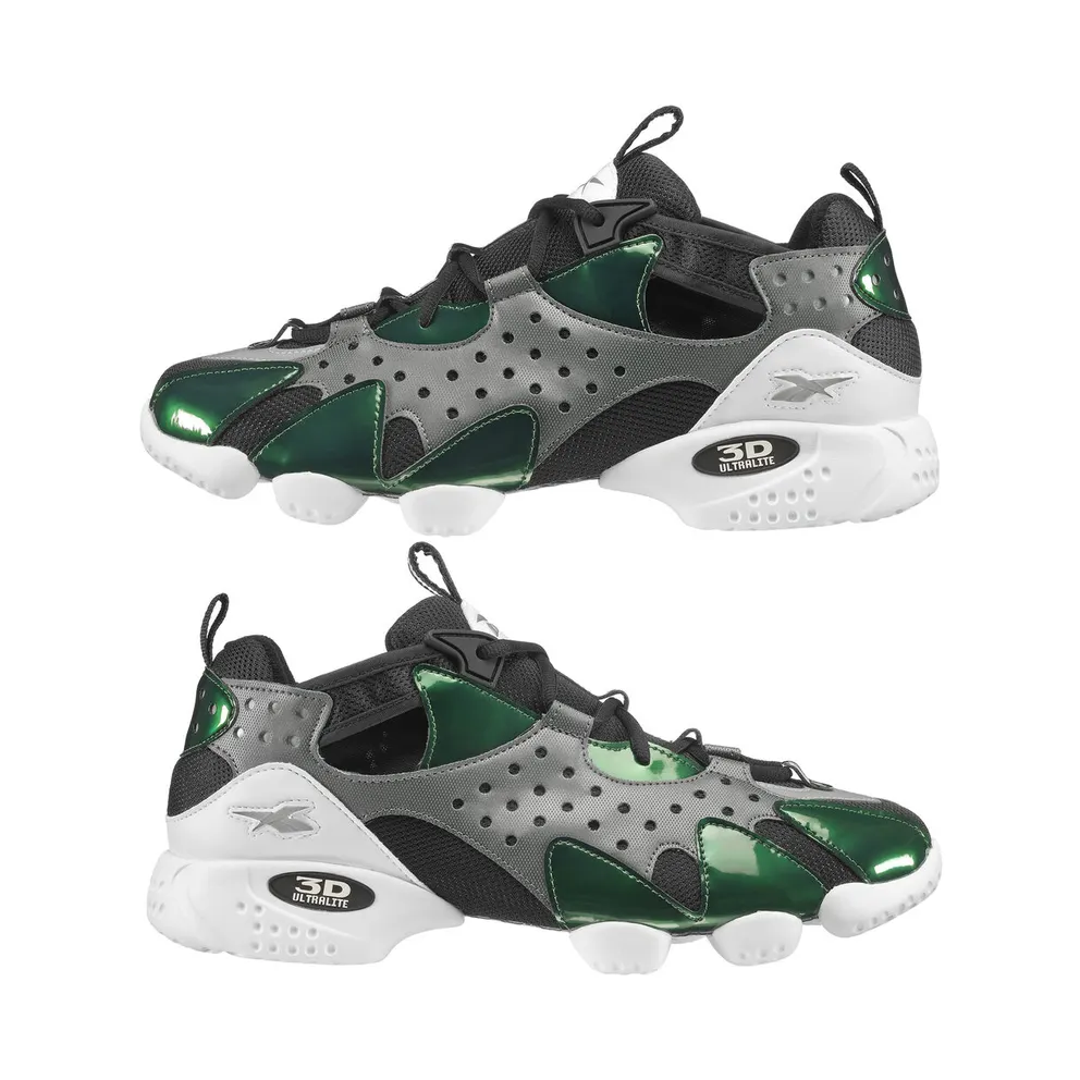 Reebok 3D OP.98 True Grey Green True Grey/Green-Black-White (Other Brands Reebok)
