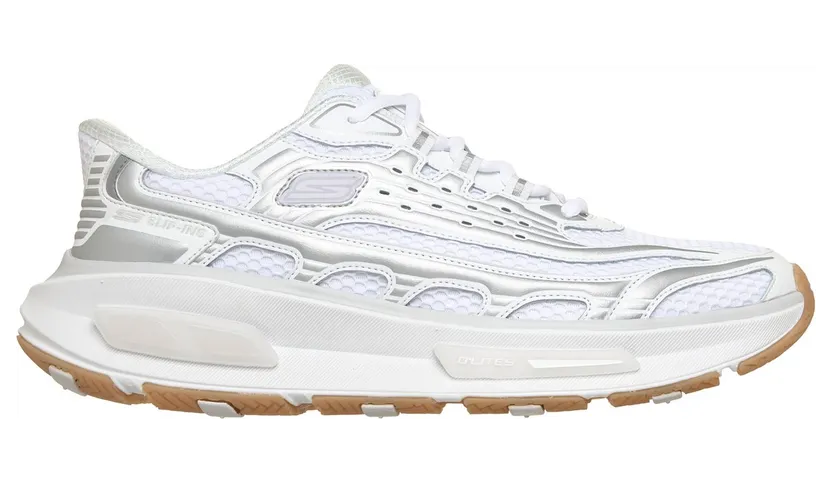 Skechers Slip-ins: Arch Fit D’Lites 330 – Modern Retro Jogger Sneaker Wit