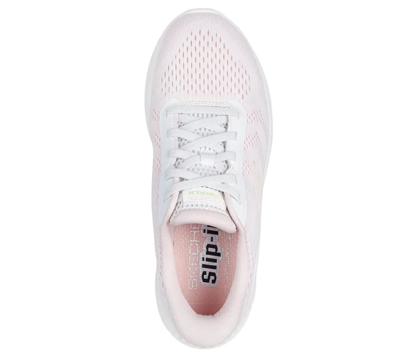 Skechers Slip-ins: GO WALK Now – Khloe Sneaker White/Pink