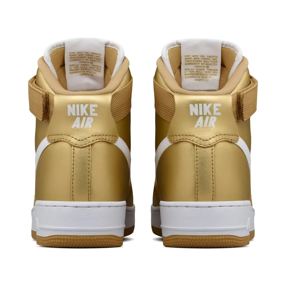 Nike Air Force 1 High Metallic Gold Metallic Gold/White (823297-700)