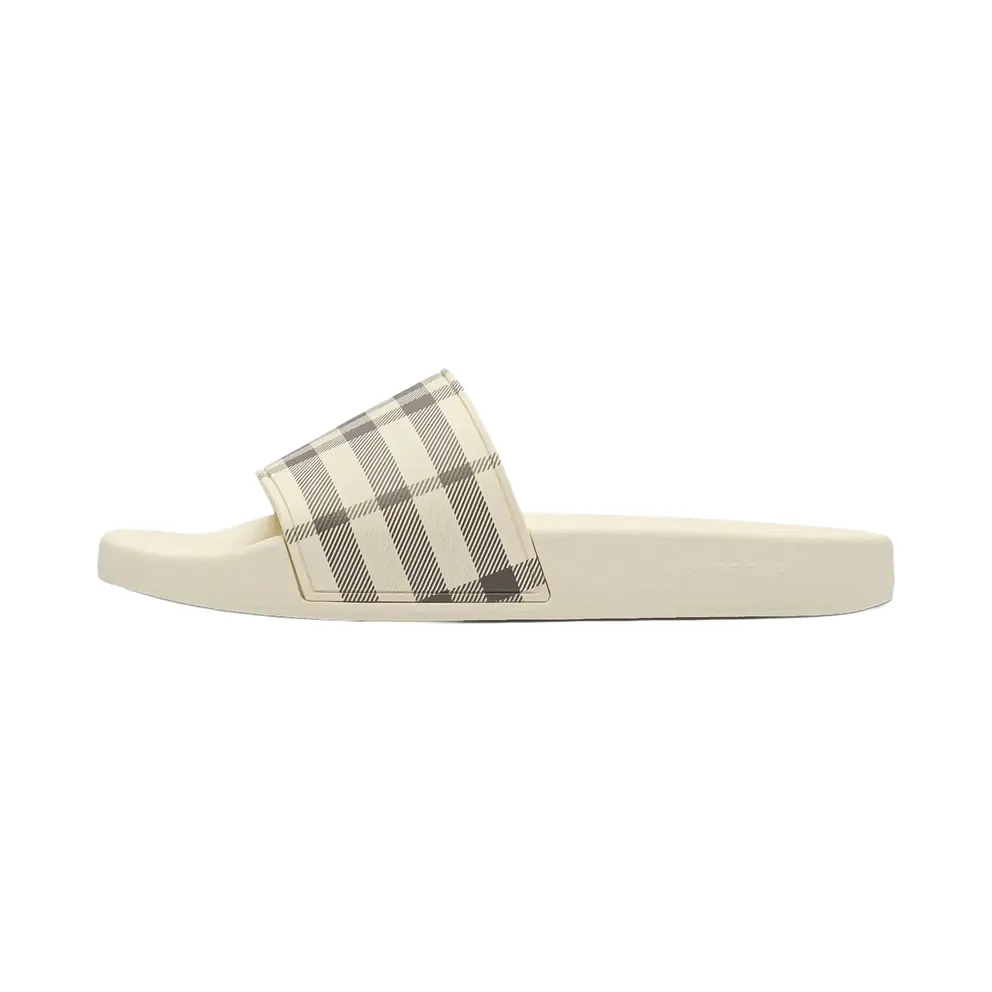 Burberry Furley Check Sandal “Light Beige” (8119283)