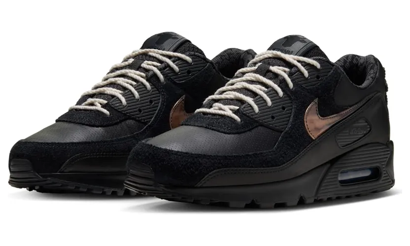 Wagyu x Nike Air Max 90: zwart op zwart met een gemarmerde Swoosh (5)