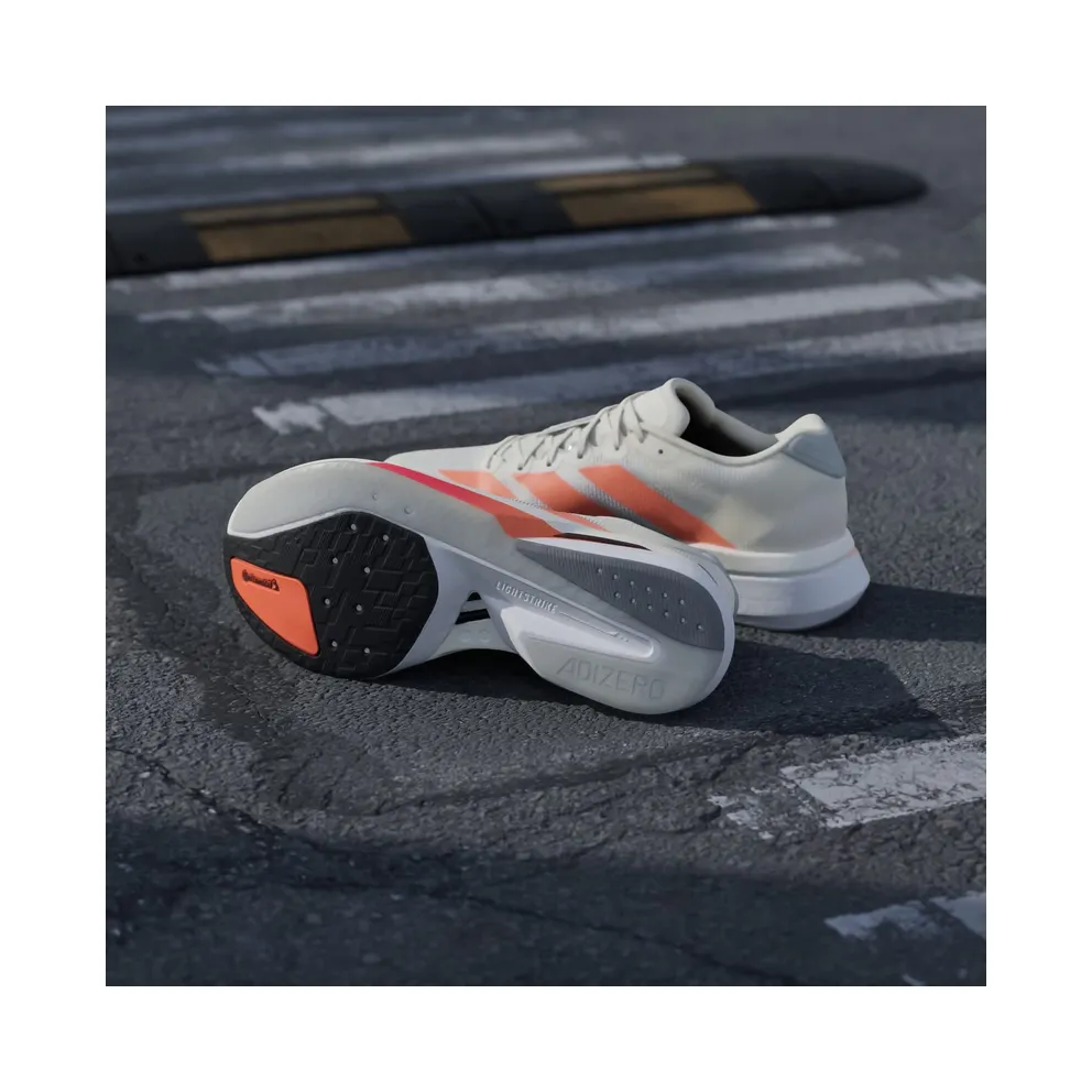 Adidas Adizero Boston 13 Off White / Lucid Orange / Grey (JP9252)