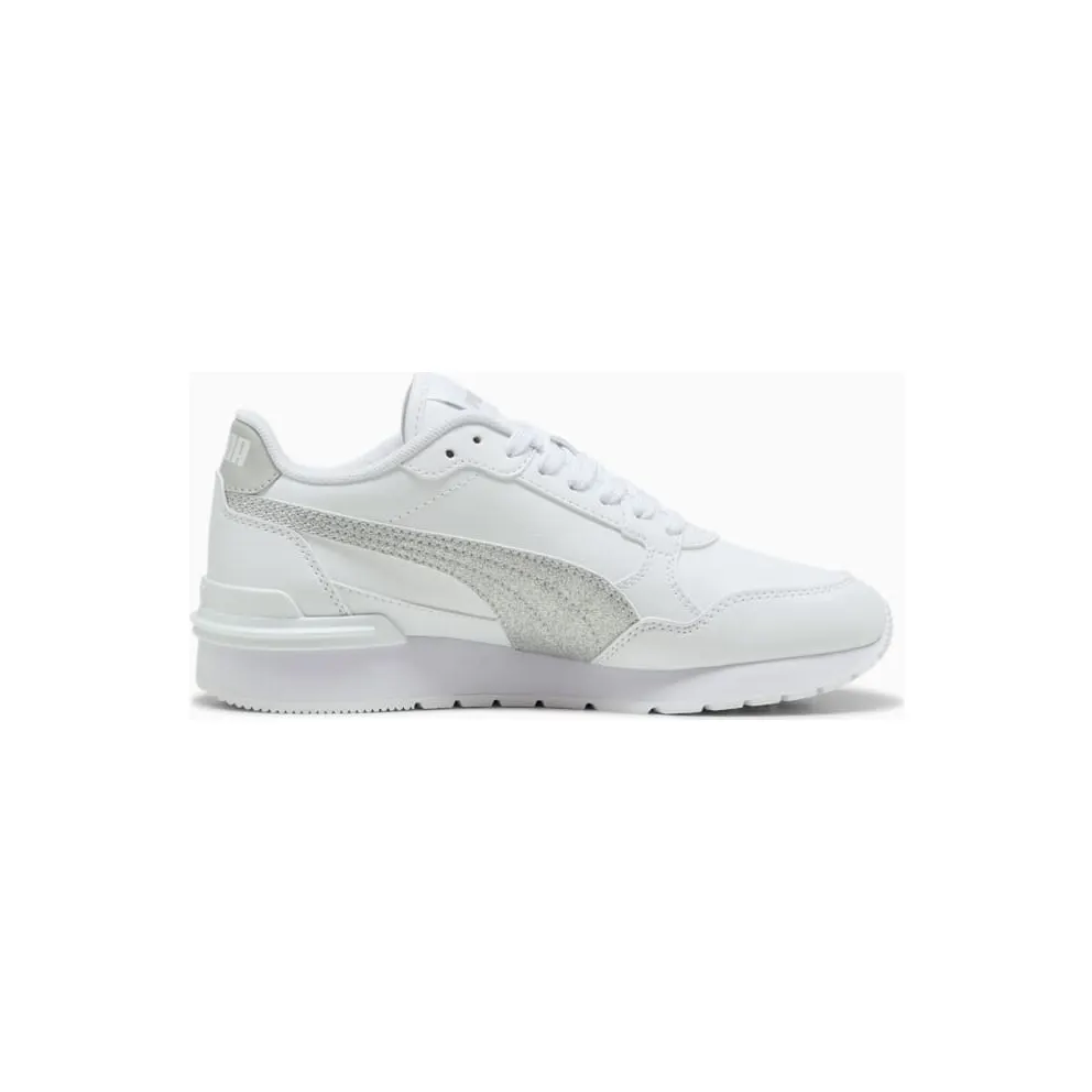 Puma – ST Runner V4 SL Glitter Jr – – Sport – Weiß (401586-01)