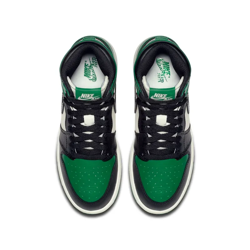 Jordan 1 Retro High Pine Green (GS) Pine Green/Sail-Black (575441-302)