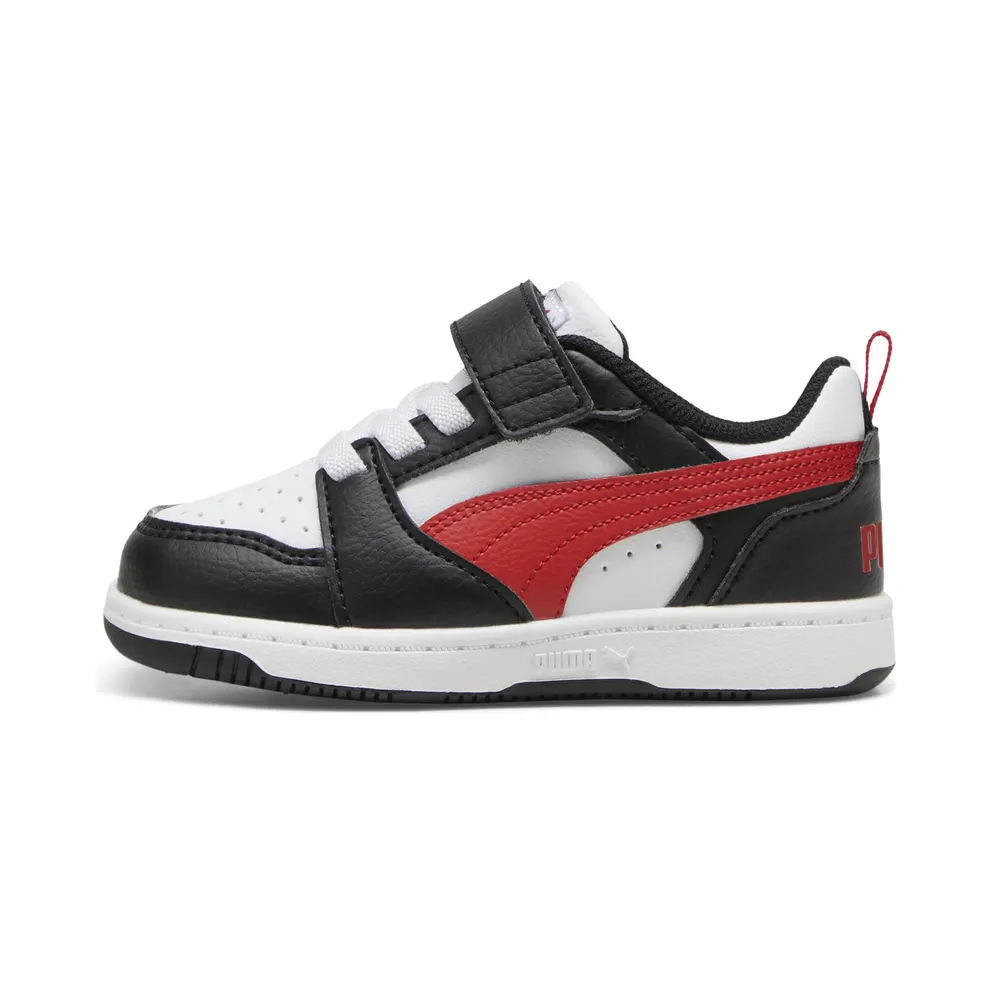 Puma Rebound v6 Lo “Puma White / For All Time Red / Puma Black” (397420_04)