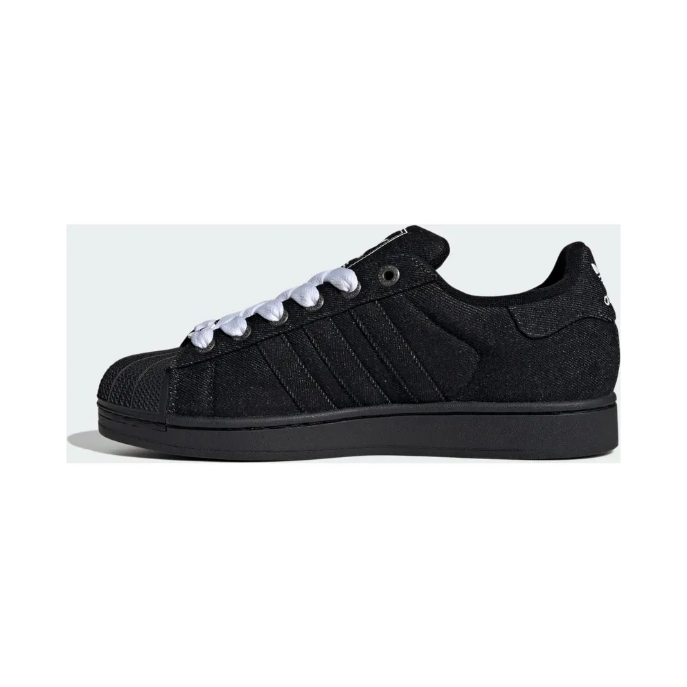 Adidas Superstar II Core Black / Core Black / Cloud White “Denim” (JQ3211)