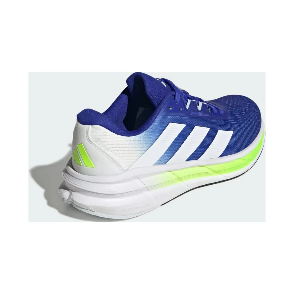 Adidas Questar 3 Running Shoes Lucid Blue / Cloud White / Lucid Lemon (JQ5083)