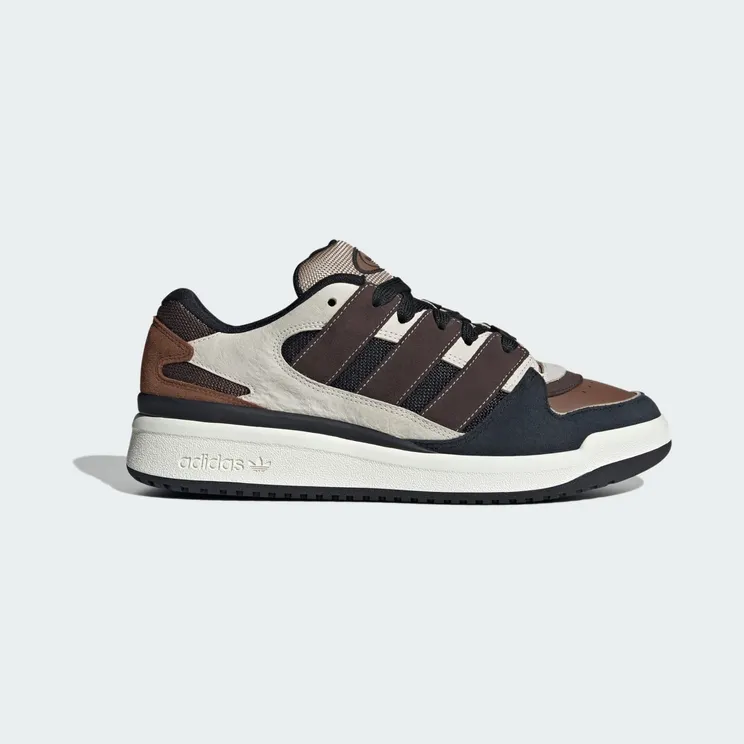 adidas Forum Puffed Off White Dark Brown Black (JS3160)