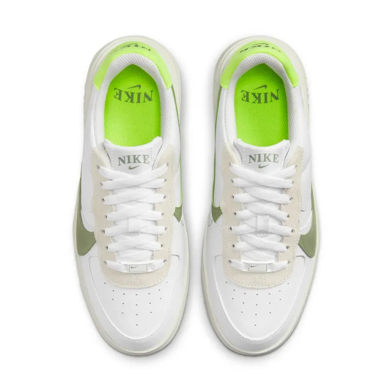 Nike Air Force 1 PLT.AF.ORM White Oil Green (FJ4739-100)