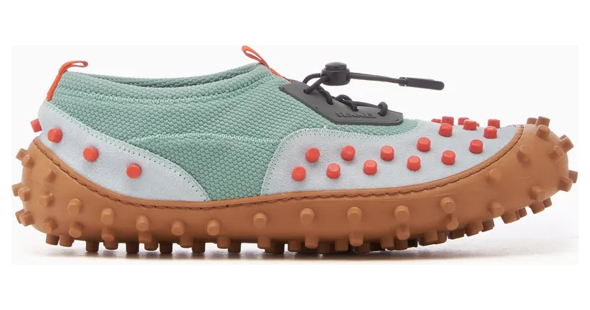 Sunnei Elastic Aqua Lace-Up 1000CHIODI TRK (SHOXFLS001-NYL024-0075)