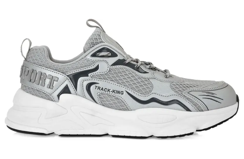 Plein Sport Sneakers mit Logo-Verzierung – Grau (FAESUSC0843STE003N)