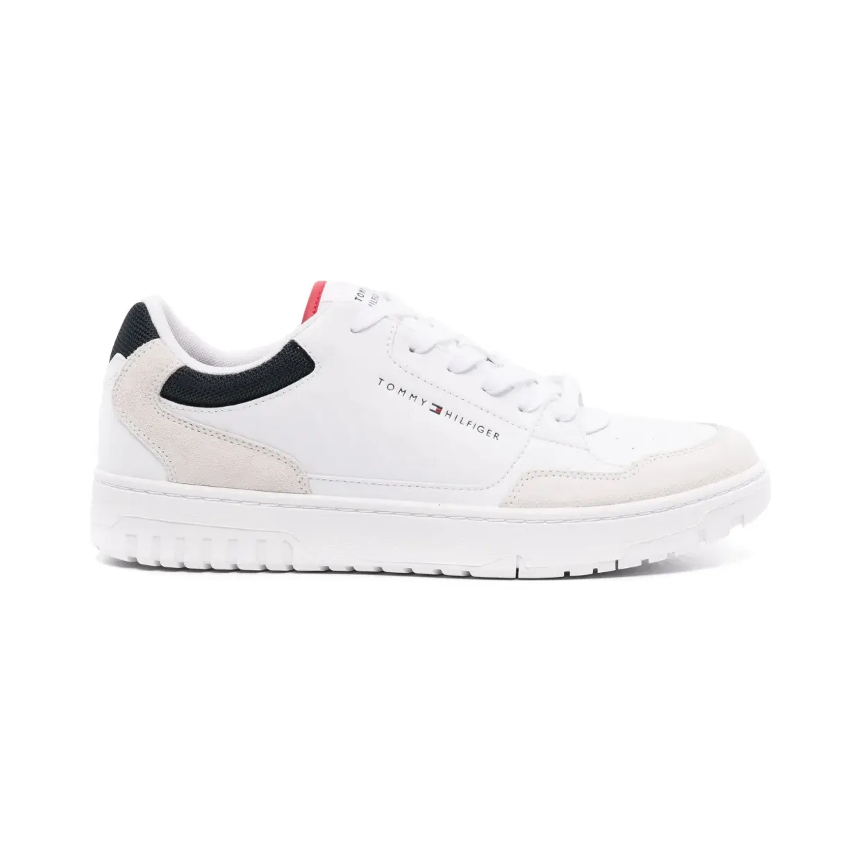 Tommy Hilfiger Cleat leren “White” (FM0FM05058)