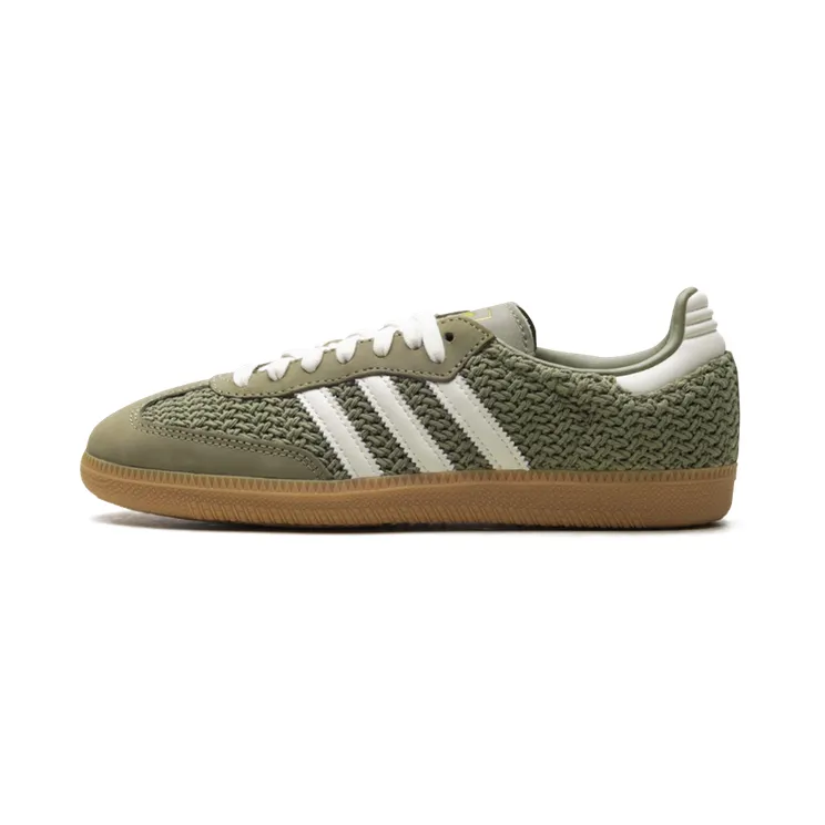 adidas Samba OG “Orbit Green” Crochet: gehaakt groen op een klassieker