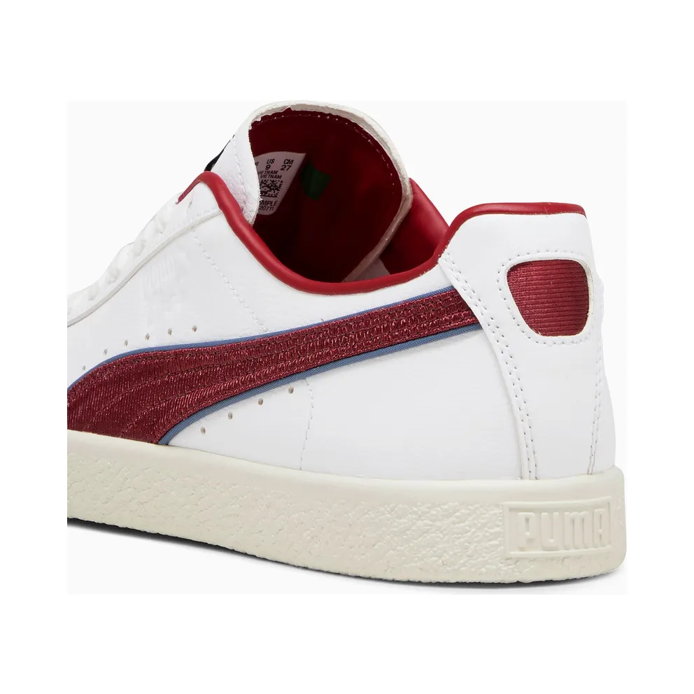 Puma Clyde Varsity White/Red (394684-01)