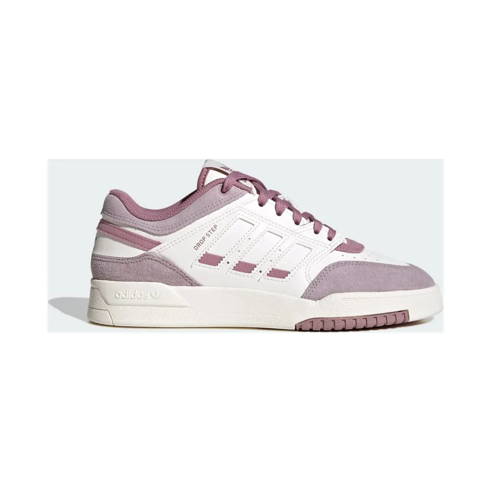 Adidas Drop Step Low Shoes Cloud White / Preloved Fig (IH2169)