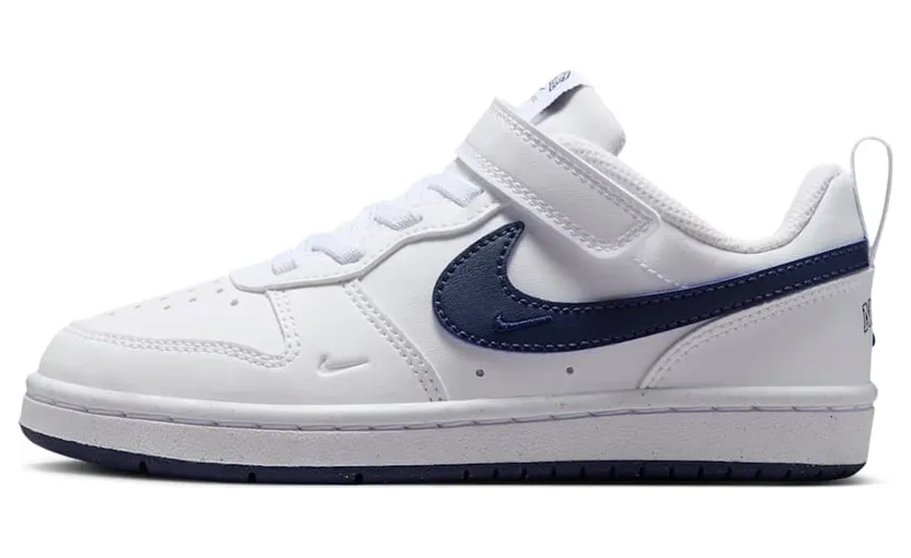 Nike Court Borough Low PS ‘White Midnight Navy’