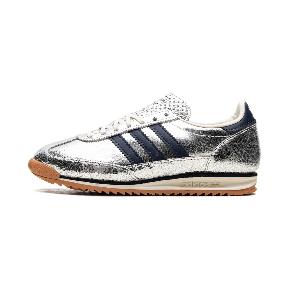 Adidas SL 72 OG Silver Metallic / Collegiate Navy / Off White (JH8654)