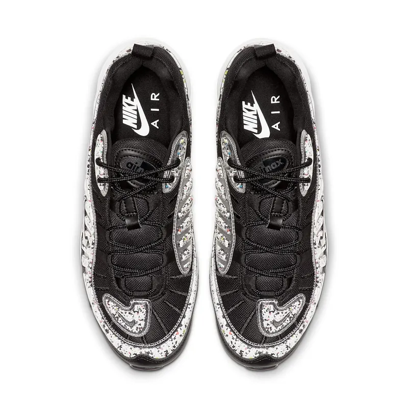 Nike Air Max 98 Recycled Black White (W) Black/Black-White (AV4417-001)