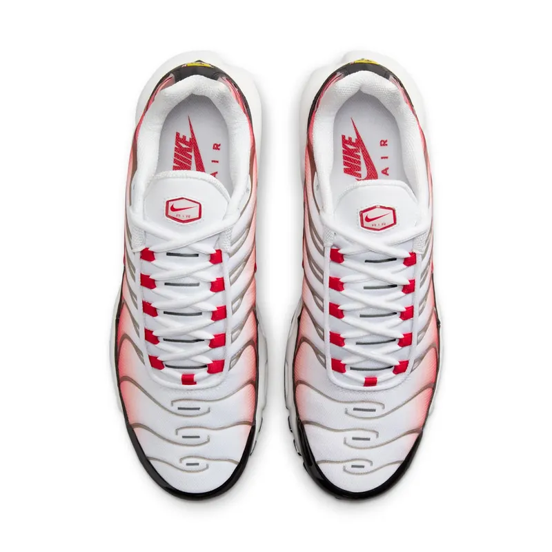 Nike Air Max Plus White Black University Red (HM9611-100)