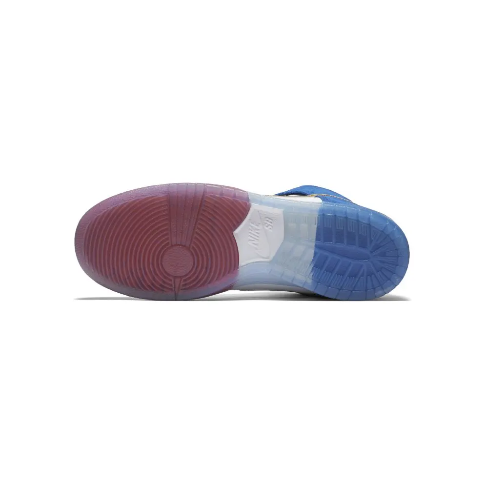 Nike SB Dunk High Tricolor (USA) Challenge Red/Game Royal-White (313171-674)