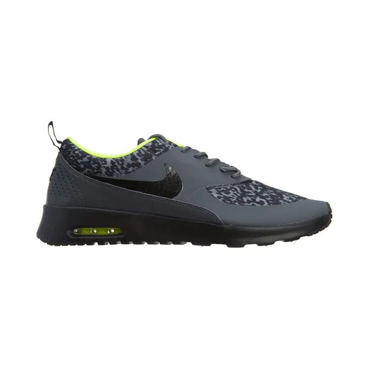 Nike Air Max Thea Print Dark Grey Black-Volt (W) (599408-006)