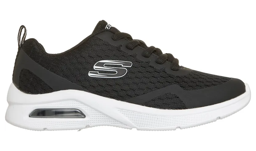Skechers Microspec Max Sneaker Zwart
