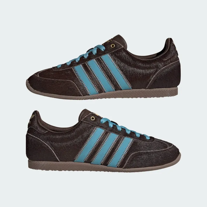 Adidas JAPAN Dark Brown / Preloved Blue / Trace Brown “Pony Hair” (JS4028)