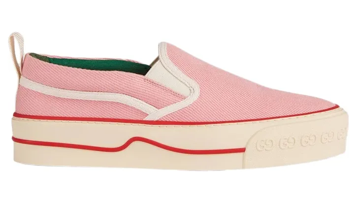 Gucci Tennis 1977 Slip-On Pink (W) (_624733 GZO60 5875)
