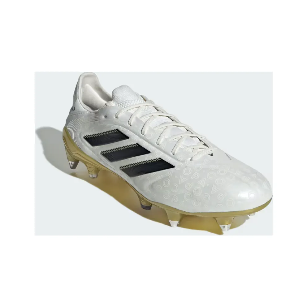 adidas Copa Pure 3 Elite Soft Ground Boots “Zero Metalic / Core Black / Gold Metallic” (JQ1777)
