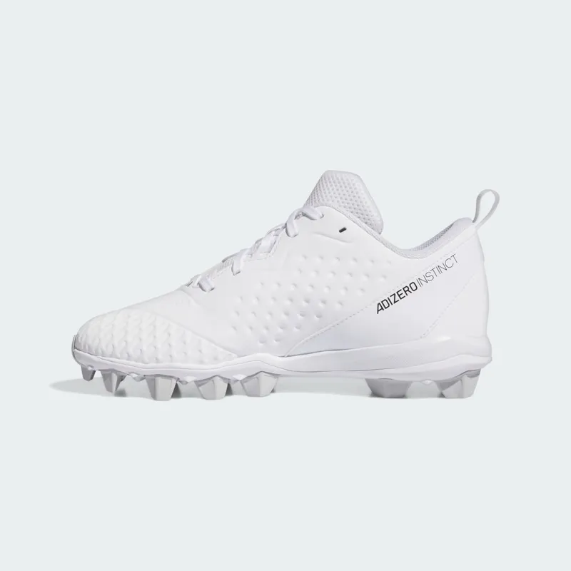 Adidas Adizero Instinct Molded Softbalschoenen with Spikes Cloud White / Core Black / Team Light Grey (IF3366)