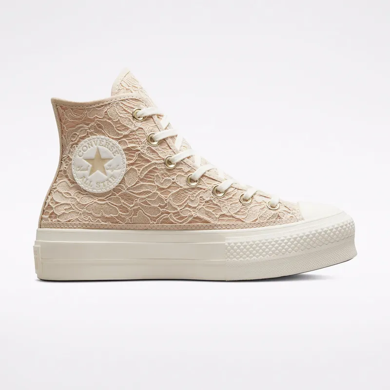 Converse Chuck Taylor All Star Platform Lace Farro/egret/Gold (A01773C)