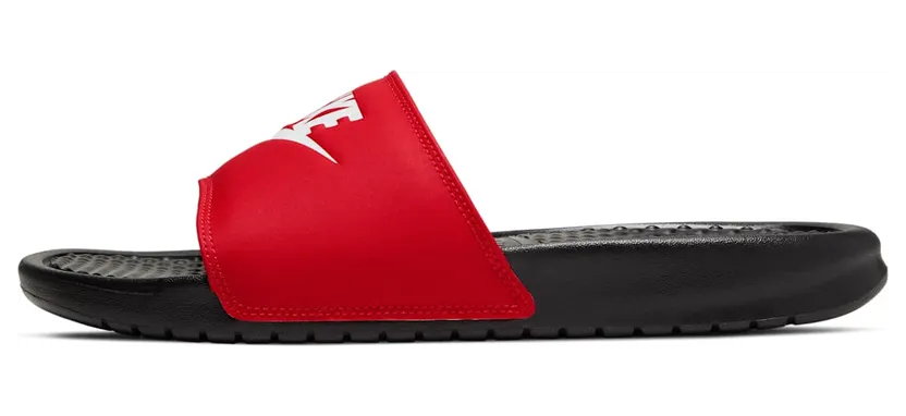 Nike Benassi JDI Black White Red