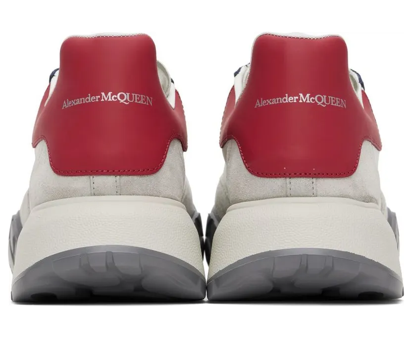 Alexander McQueen White Court Trainer 8990 WHITE (705117WIAAC) (2)