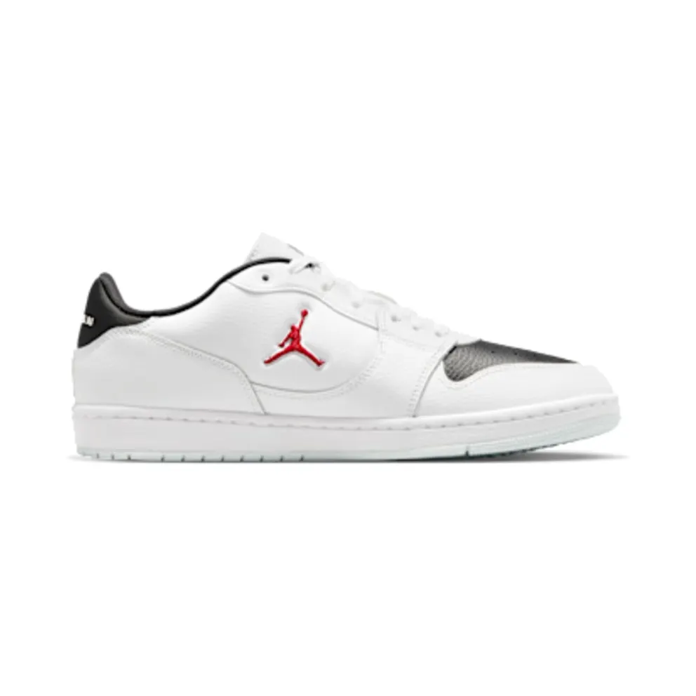 Nike Jordan Court Connect Low “White / Black / Gym Red” (IQ5698-101)