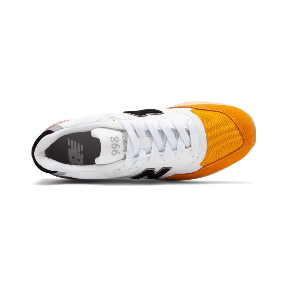 New Balance 998 Coastal Pack White/Orange/Black (M998PSD)