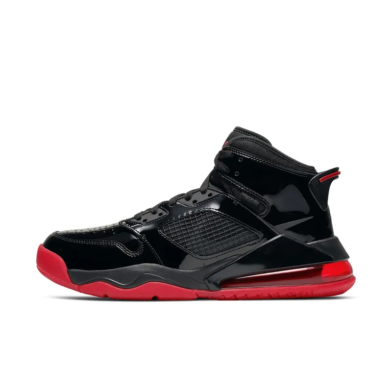 Jordan Mars 270 Patent Bred Black/Gym Red-Metallic Silver (CD7070-006)