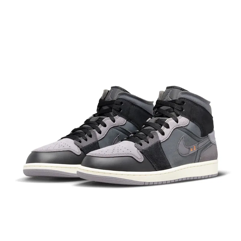 Air Jordan 1 Mid SE Craft Black (DM9652-001)